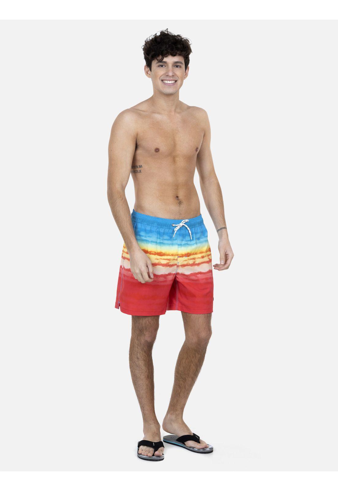 Traje De Baño Hombre 5T780-MV22 Rojo Maui and Sons-3