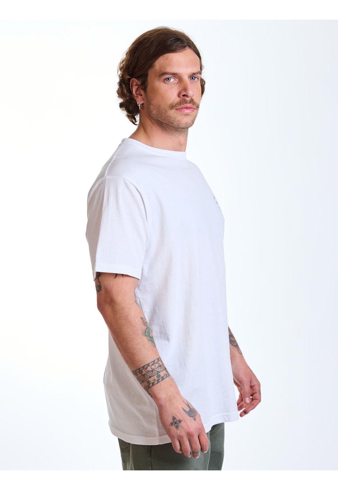 Polera MC Badge Blanco Hombre Maui and Sons-2