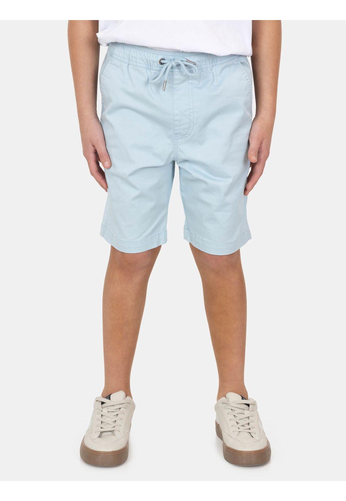 Bermuda Jogger Calisca Turquesa Infantil Maui And Sons-0