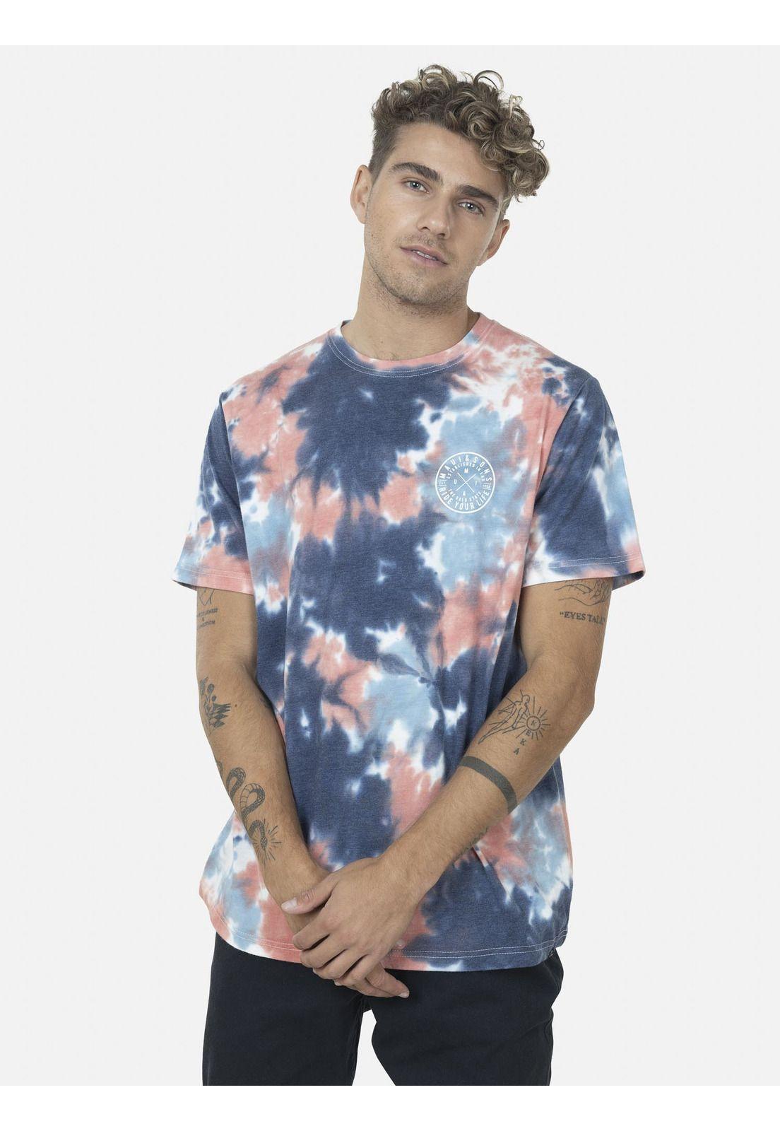 Polera Hombre THE GOLD STATE Multicolor Maui and Sons-0