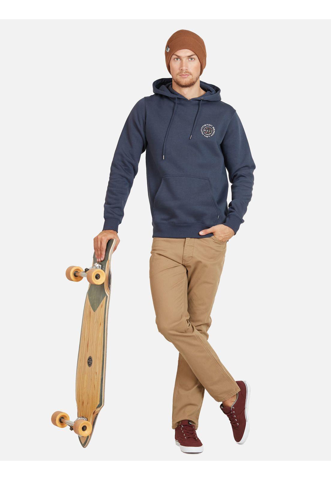 Poleron HUNTINGTON BEACH Hombre Azul Maui and Sons-2