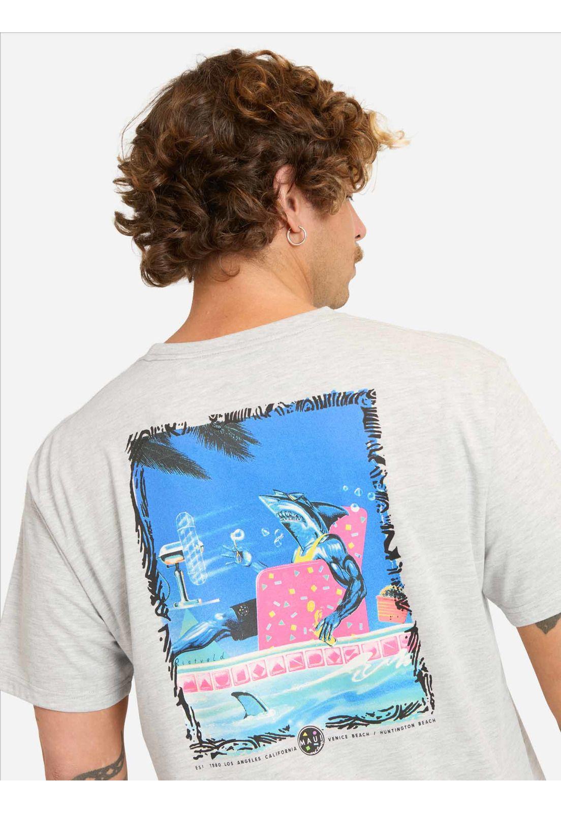 Polera MC Soramo Gris Hombre Maui And Sons-2