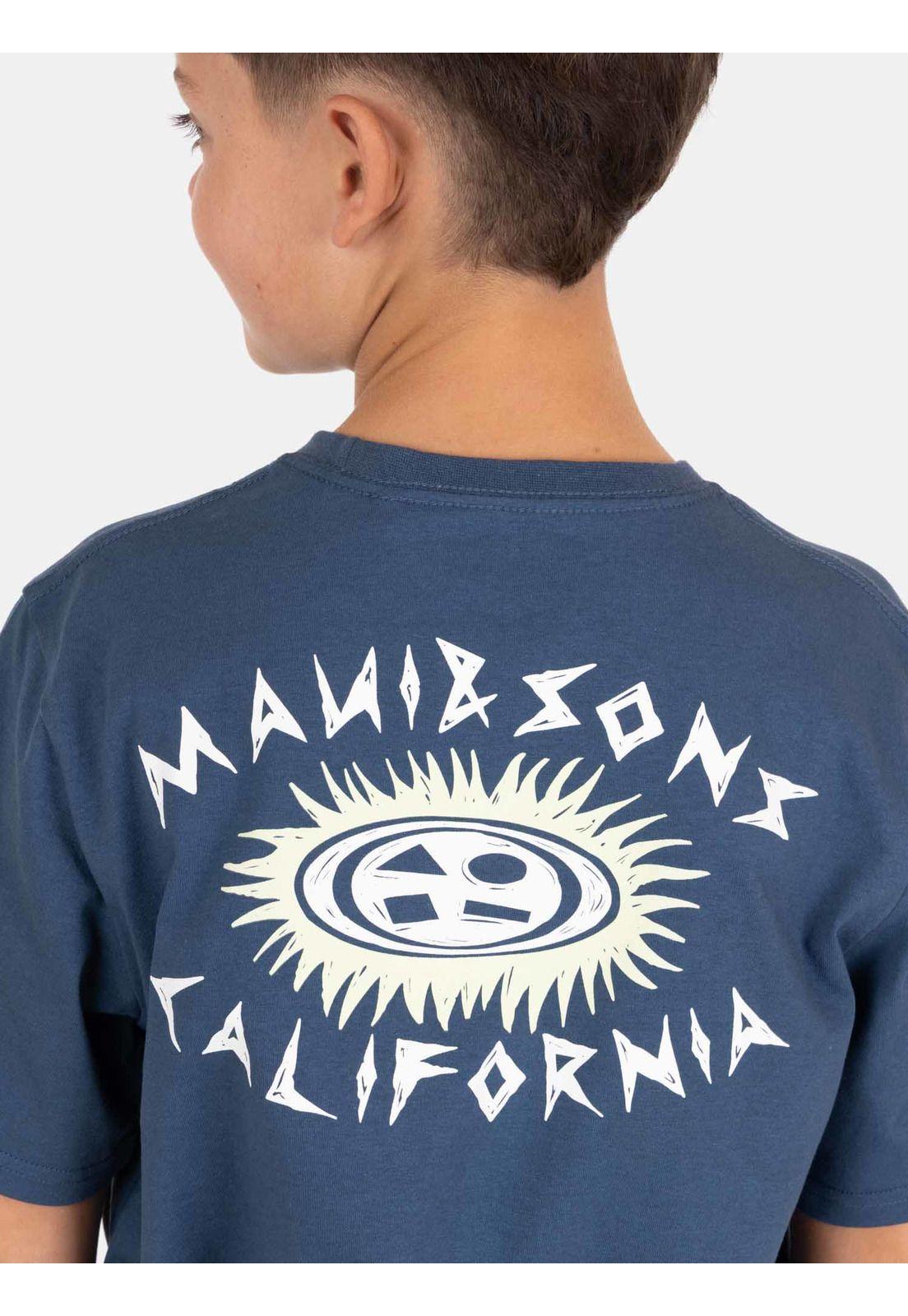 Polera MC Surfly Celeste Infantil Maui And Sons-2