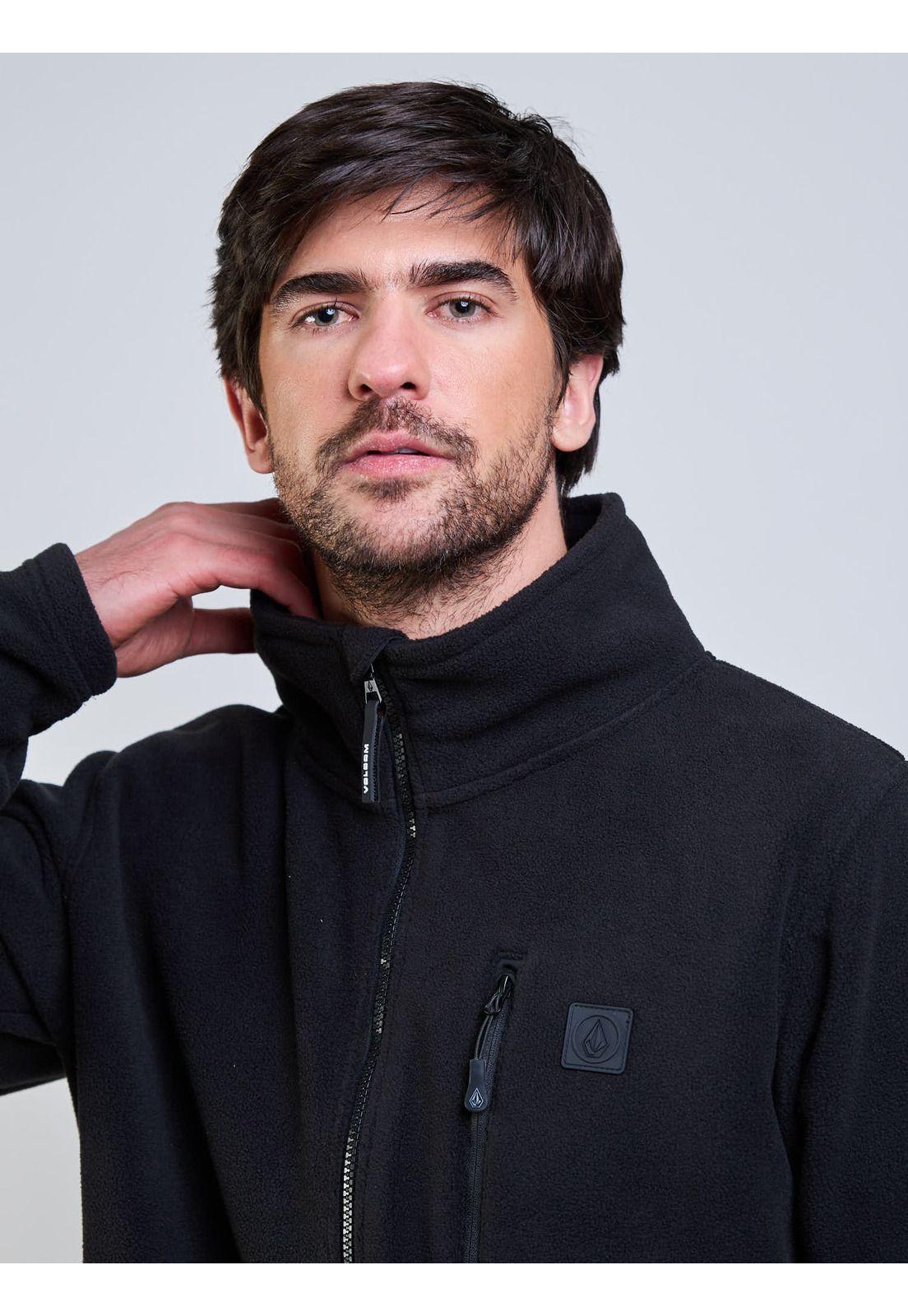 Poleron Polar Wave Dept Café Hombre Volcom-2
