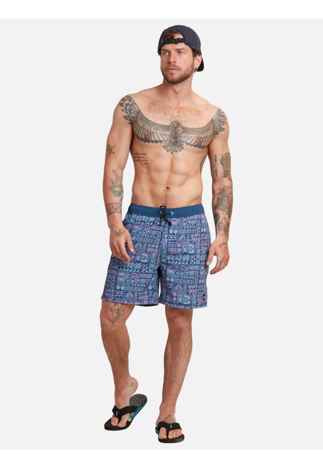 Hawaiian Signs Short Multicolor Hombre Maui and sons-3