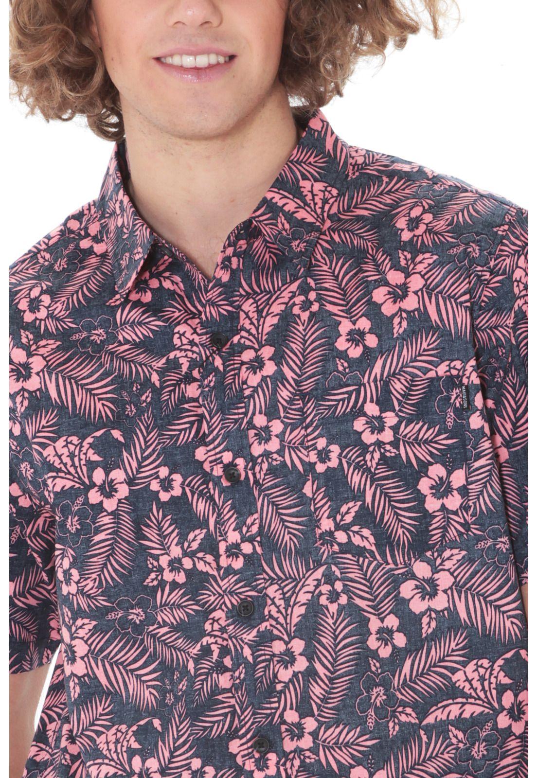 Camisa M/C Hombre 5C1122-MV21 Gris-2