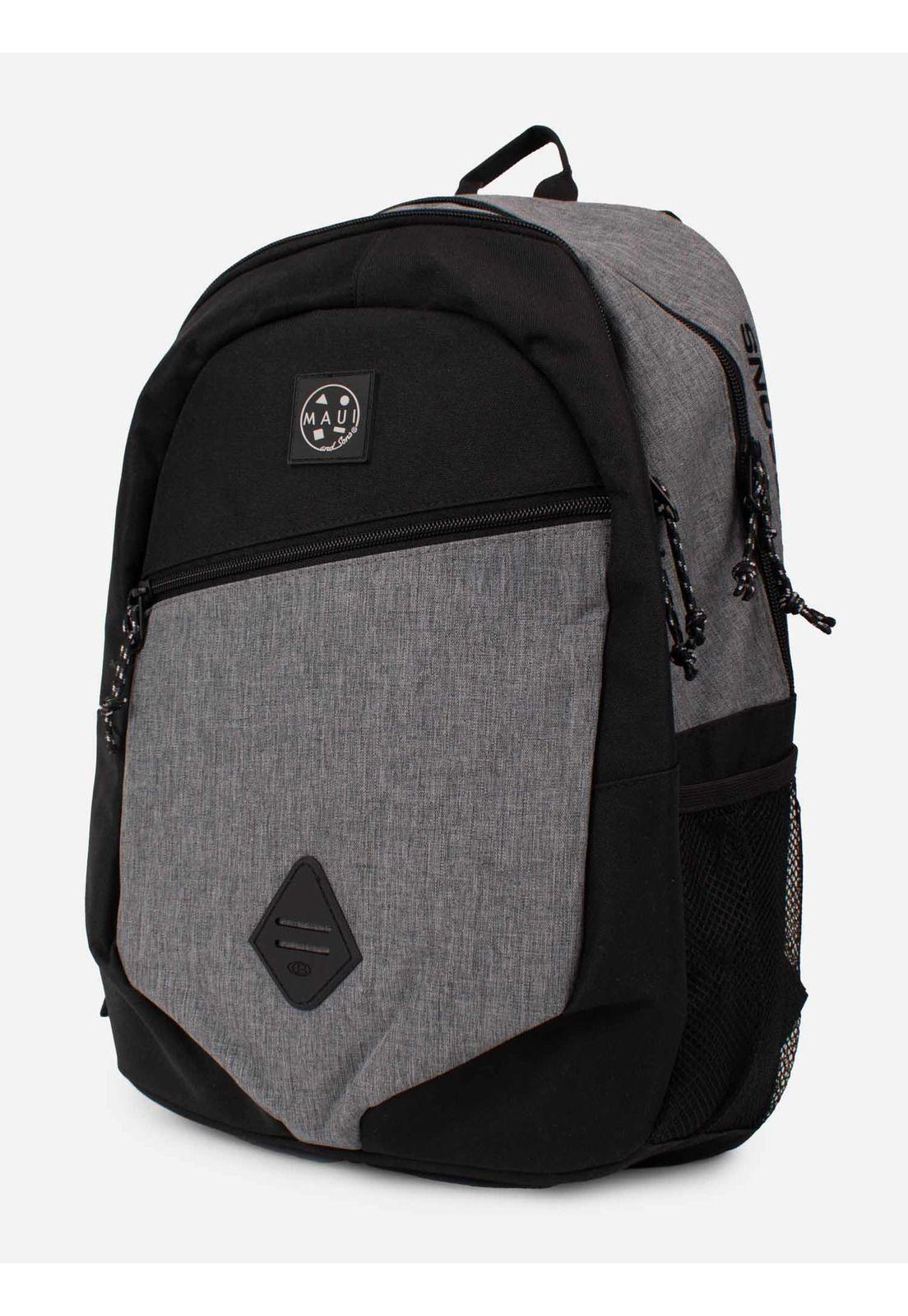Mochila Albir  Gris Mezcla Hombre Maui And Sons-1