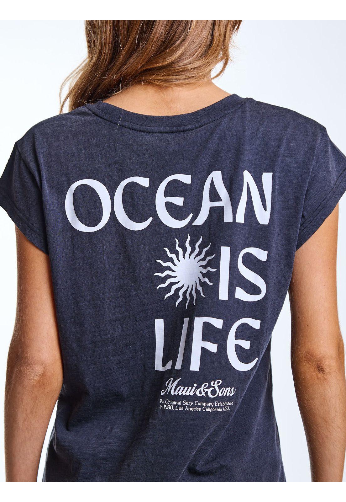 Polera MC Duna Negro Mujer Maui and Sons-3