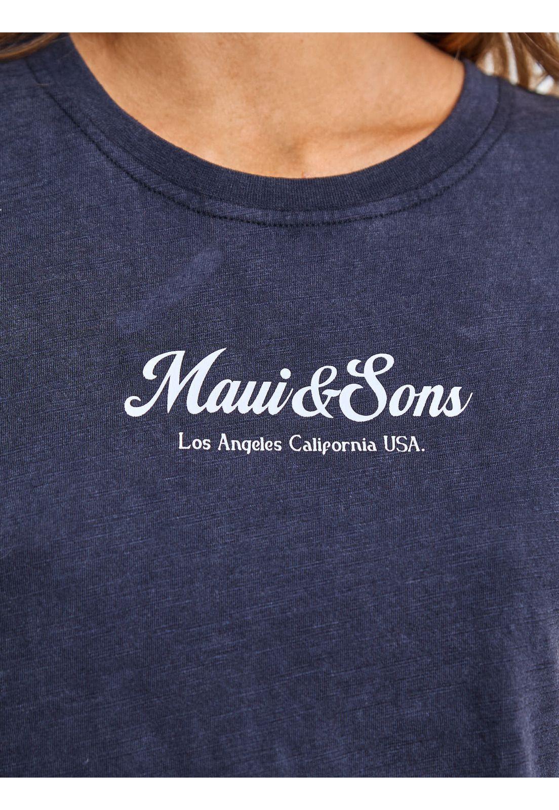 Polera MC Duna Negro Mujer Maui and Sons-5