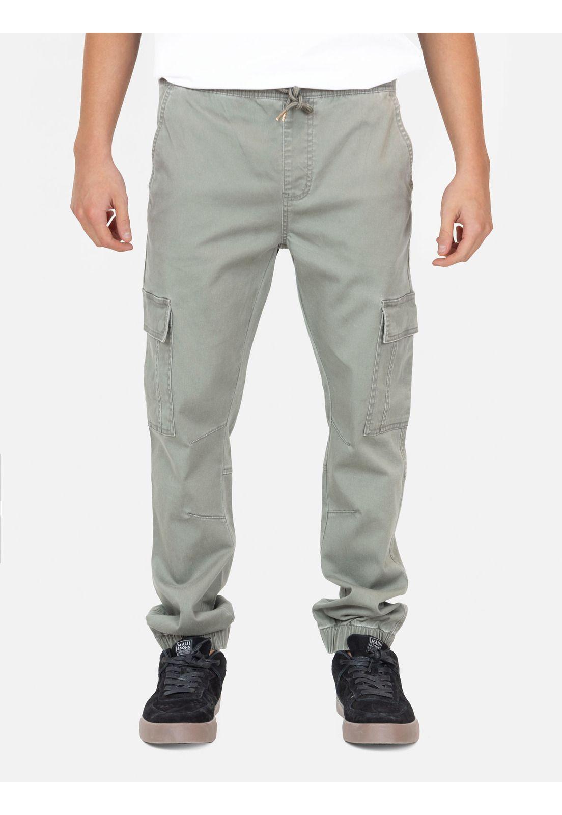 Pantalón Jogger Haluxia Verde Infantil Maui And Sons-0