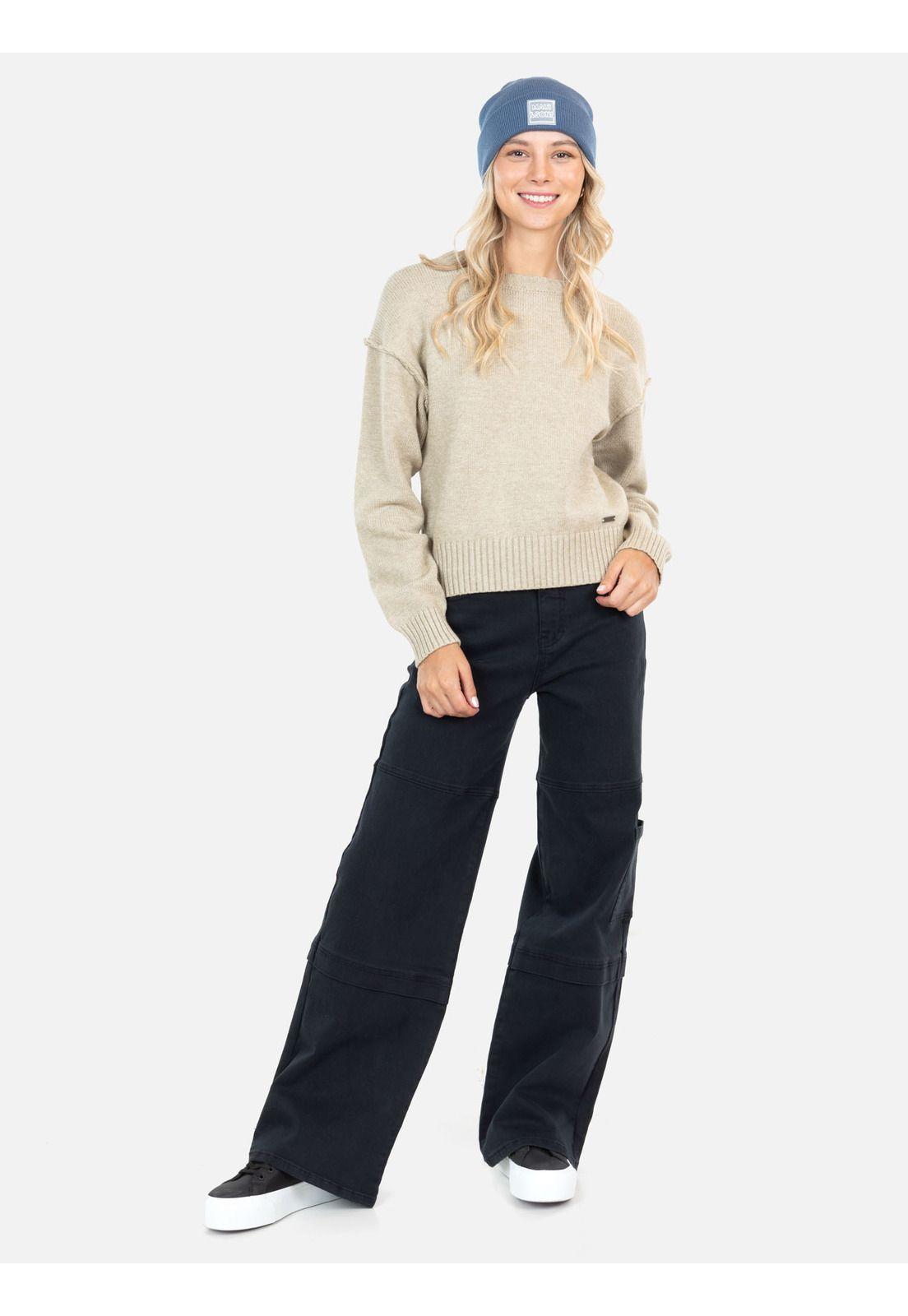 Sweater Luauva Beige Mujer Maui And Sons-3