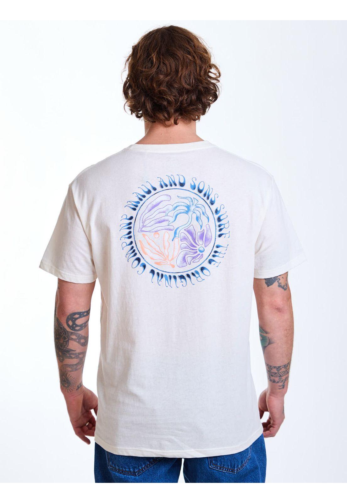 Polera MC Ocean Blanco Hombre Maui and Sons-1