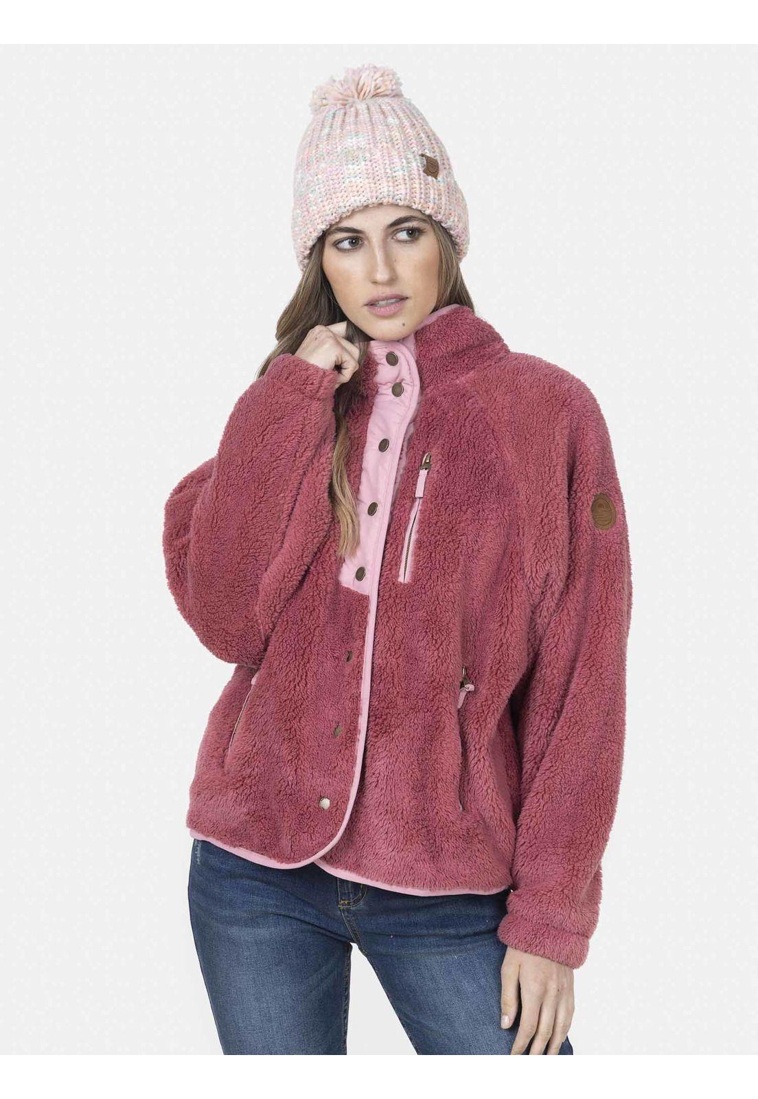 Halfzipper Mujer ROSE NAVY Burdeo Maui and Sons-0