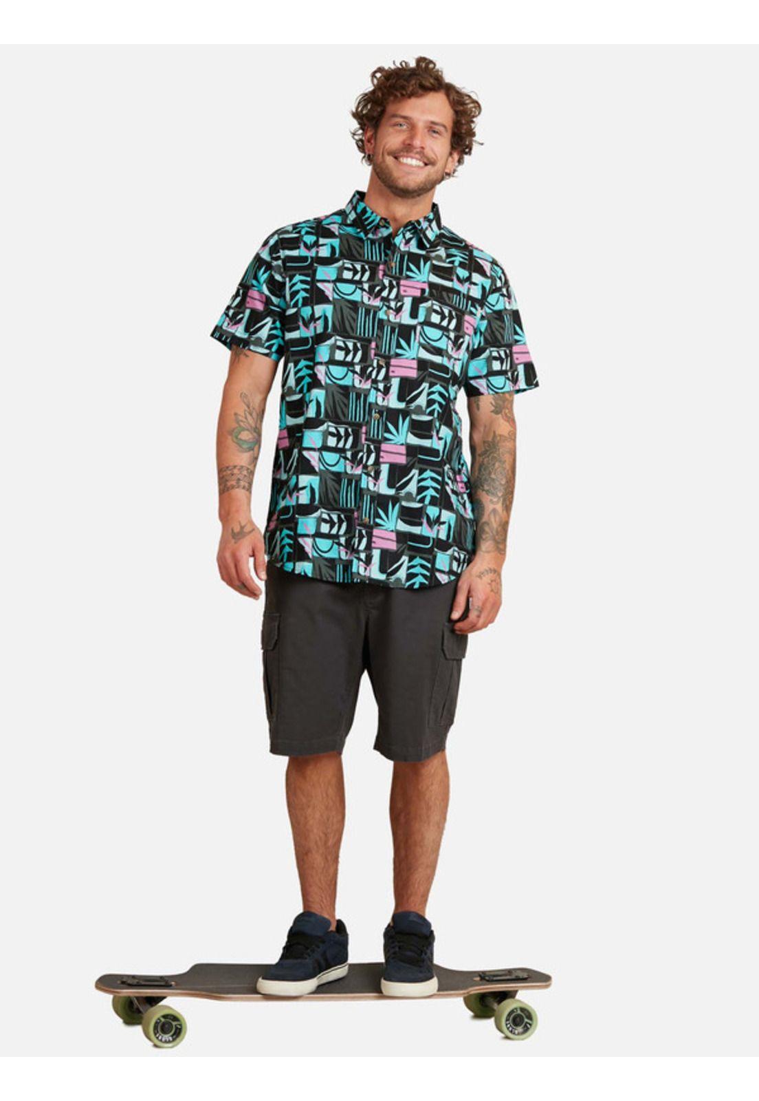 Camisa Mc 5C867 Hombre Multicolor Maui And Sons-3