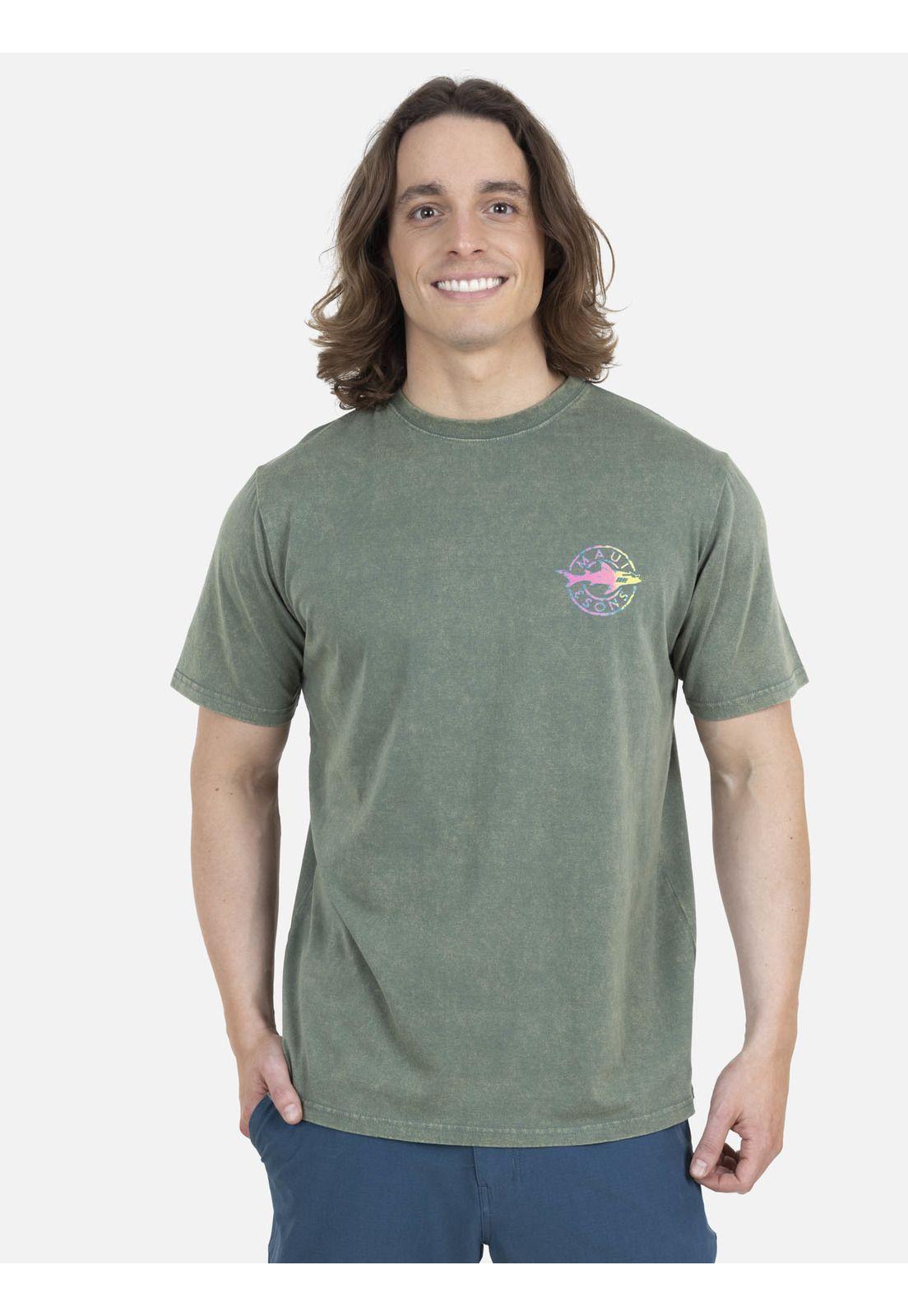 Polera Hombre Verde 5P384-MV22 Maui And Sons-0