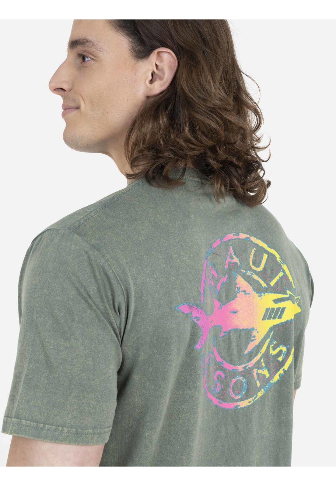 Polera Hombre Verde 5P384-MV22 Maui And Sons-2