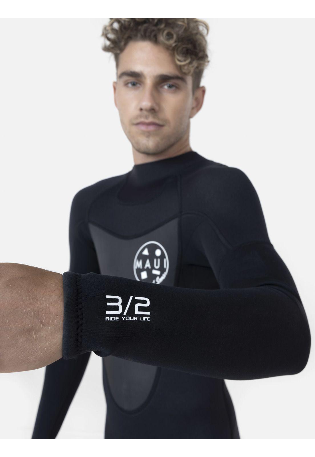 Traje de Agua Hombre 5HB1577-MV22 Negro Maui and Sons-2
