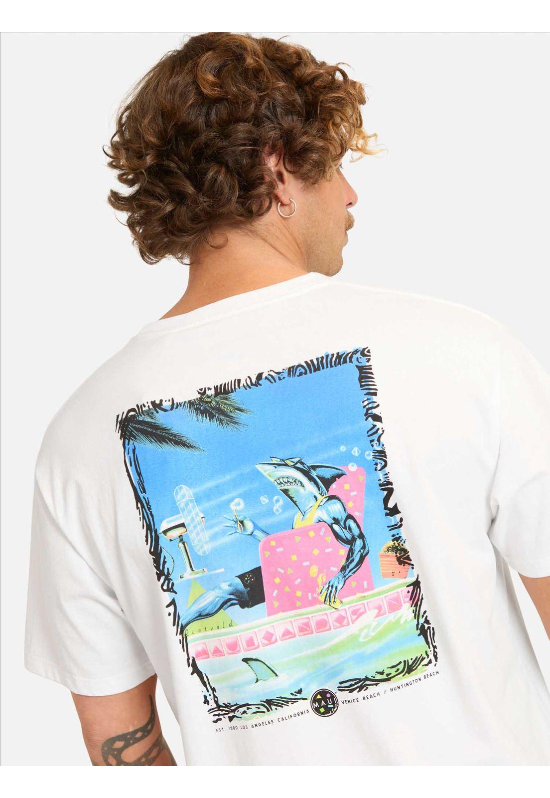 Polera MC Soramo Blanco Hombre Maui And Sons-2