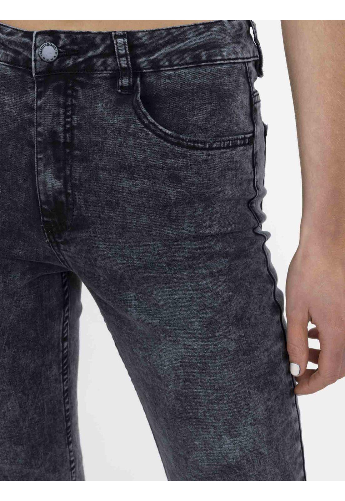 Jeans BLACK FRAYED Mujer Negro Maui and Sons-2