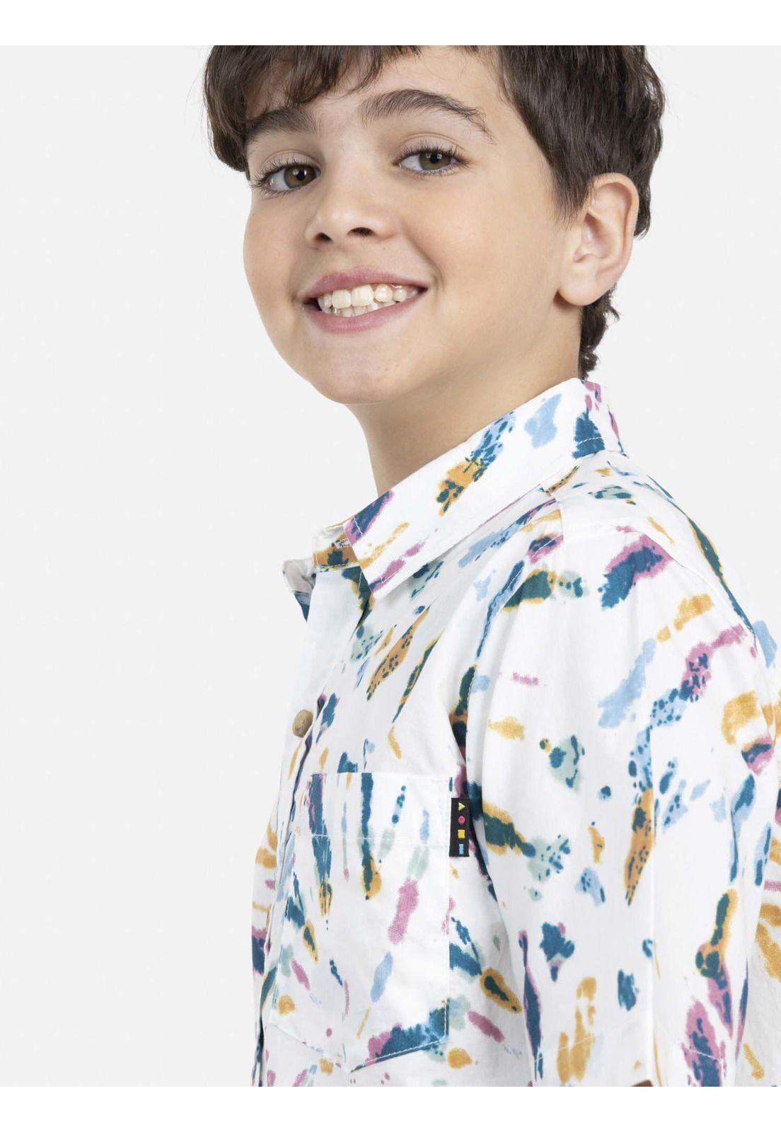 Camisa PALM LAX Niño Multicolor Maui and Sons-2