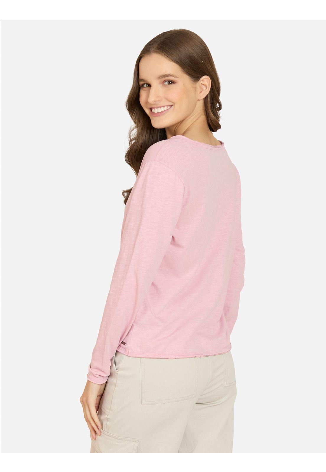 Polera ML Kalani Rosado Mujer Maui And Sons-1