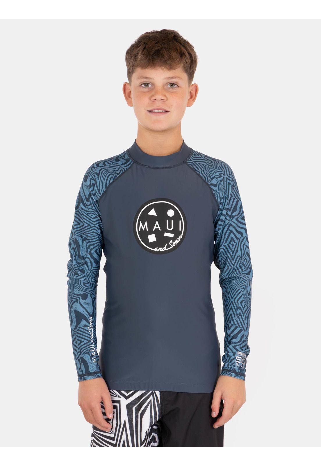 Polera UVP Flowin Multicolor Infantil Maui And Sons-0