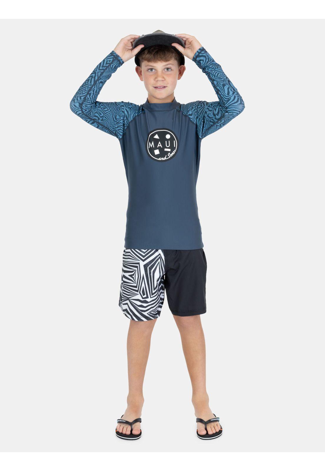 Polera UVP Flowin Multicolor Infantil Maui And Sons-3