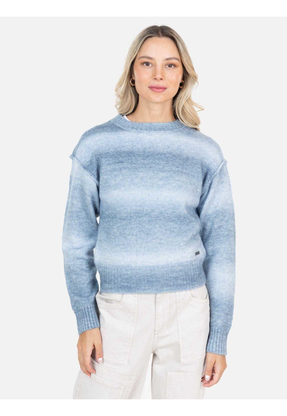 Sweater Zenwai Celeste Mujer Maui And Sons-0