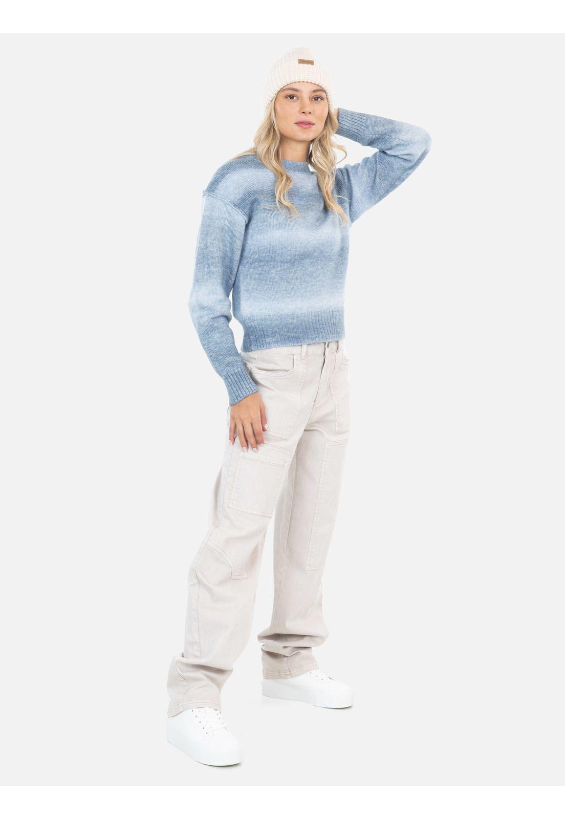 Sweater Zenwai Celeste Mujer Maui And Sons-3