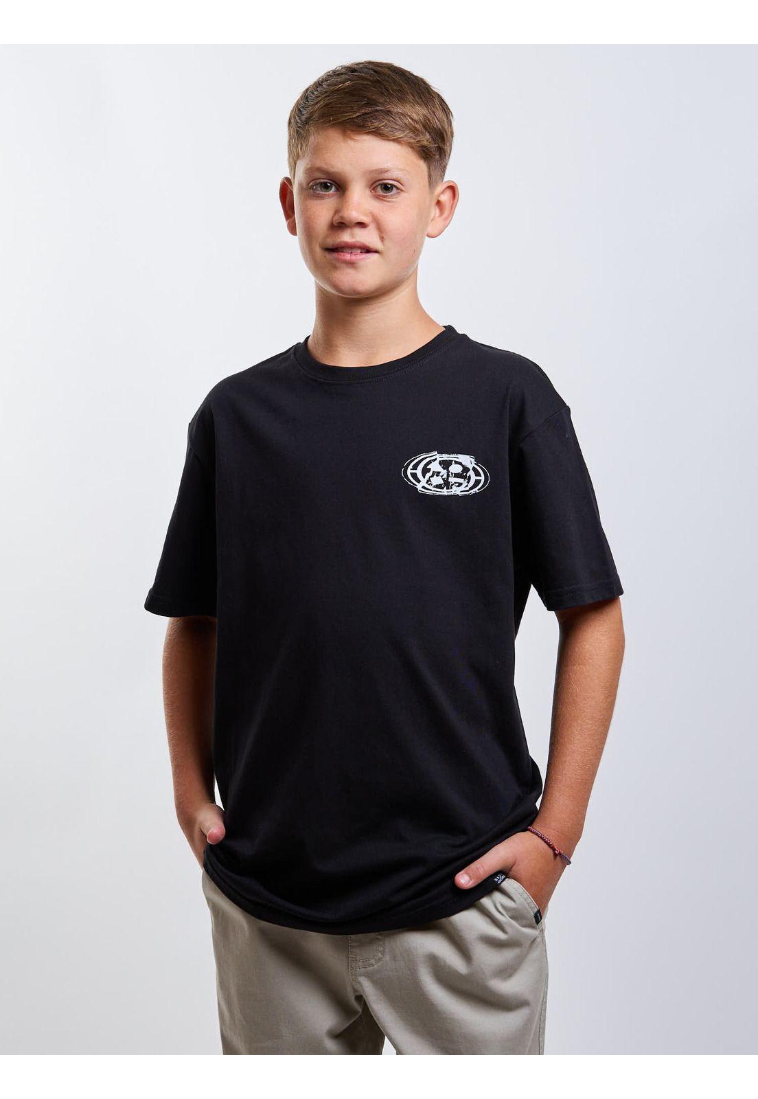 Polera MC Miru Negro Infantil Maui And Sons-4
