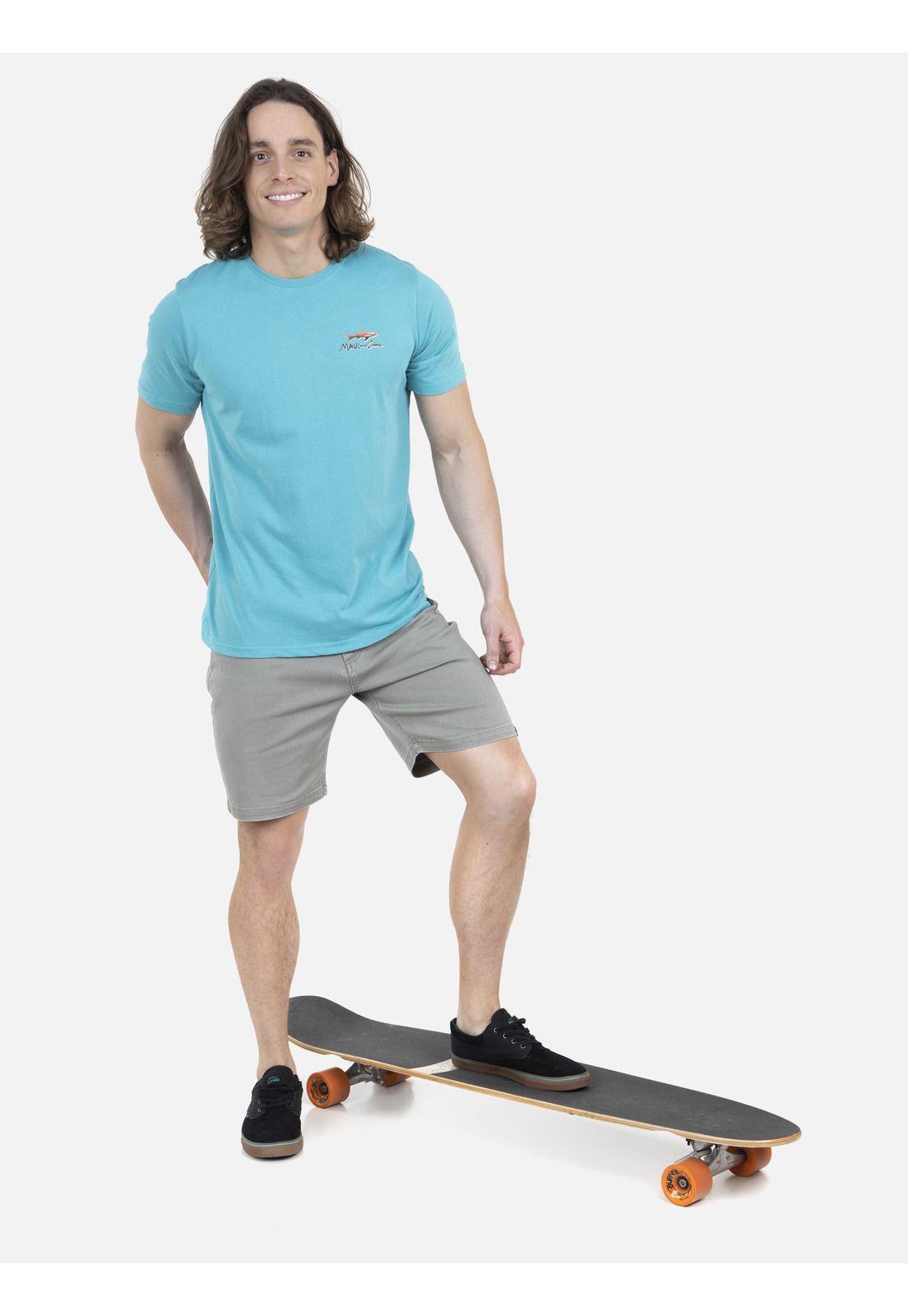 Polera M/C Hombre Turquesa 5P394-MV22 Maui & Sons-3