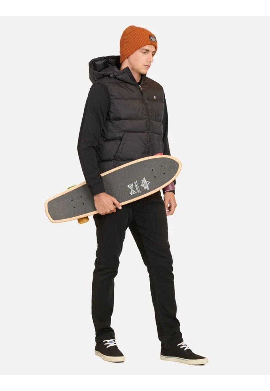 Parka Puffa Heeia Black Negro Hombre Maui And Sons-2