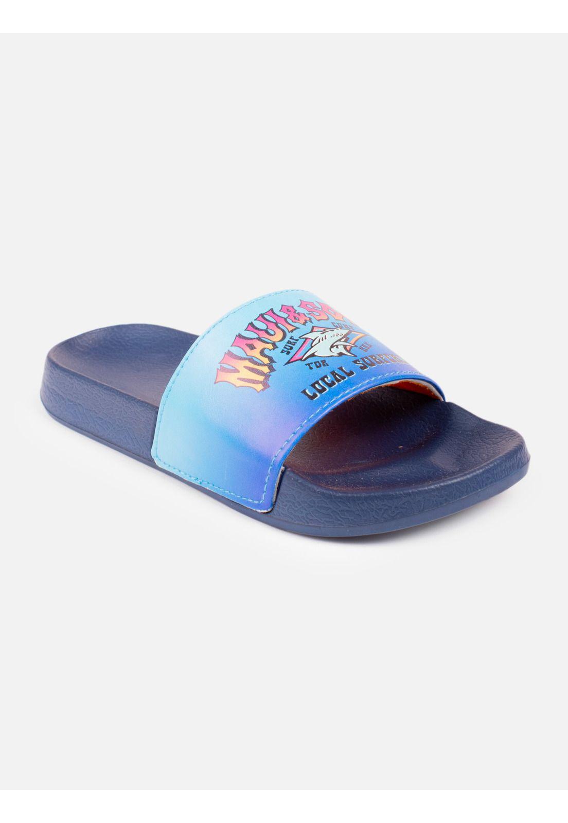 Sandalias Solsticio Azul Niño Maui And Sons-0