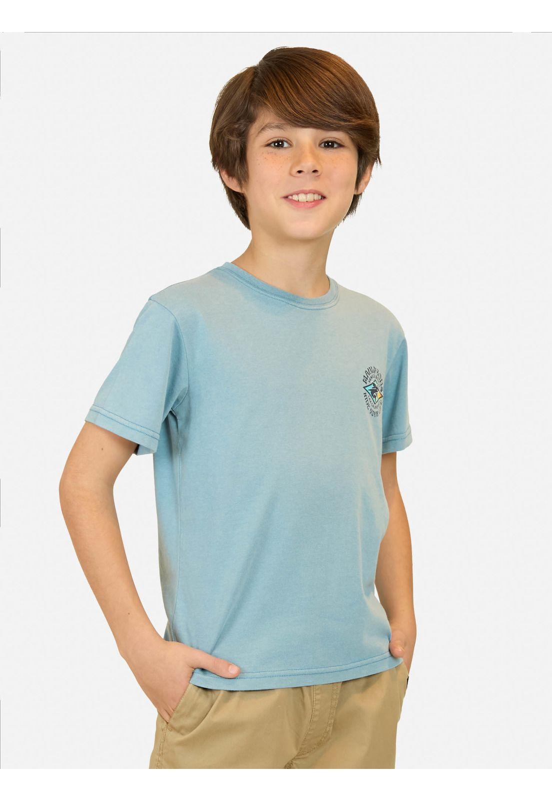 Polera MC Shark Island Celeste Niño Maui And Sons-0