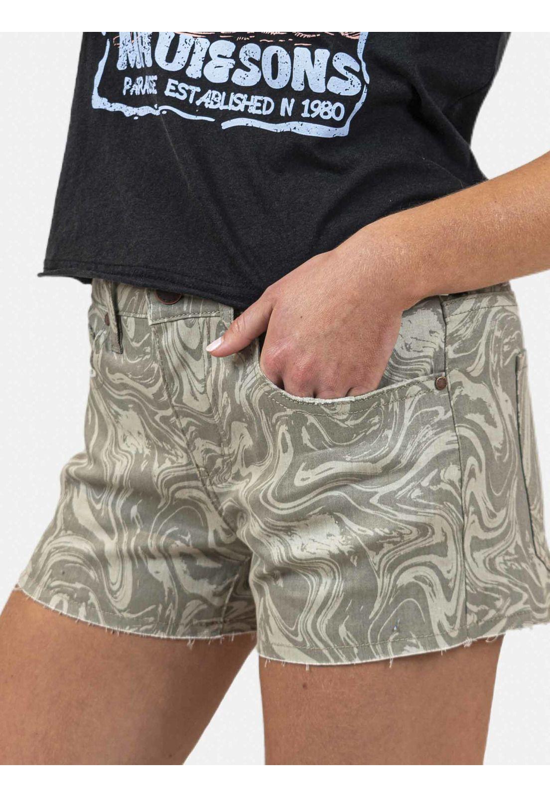 Short Jeans 5B1940 Mujer Multicolor Maui And Sons-2