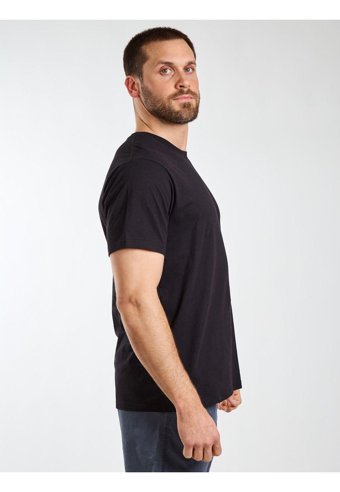 Polera MC Square R Sprayy Negro Hombre Rusty-2