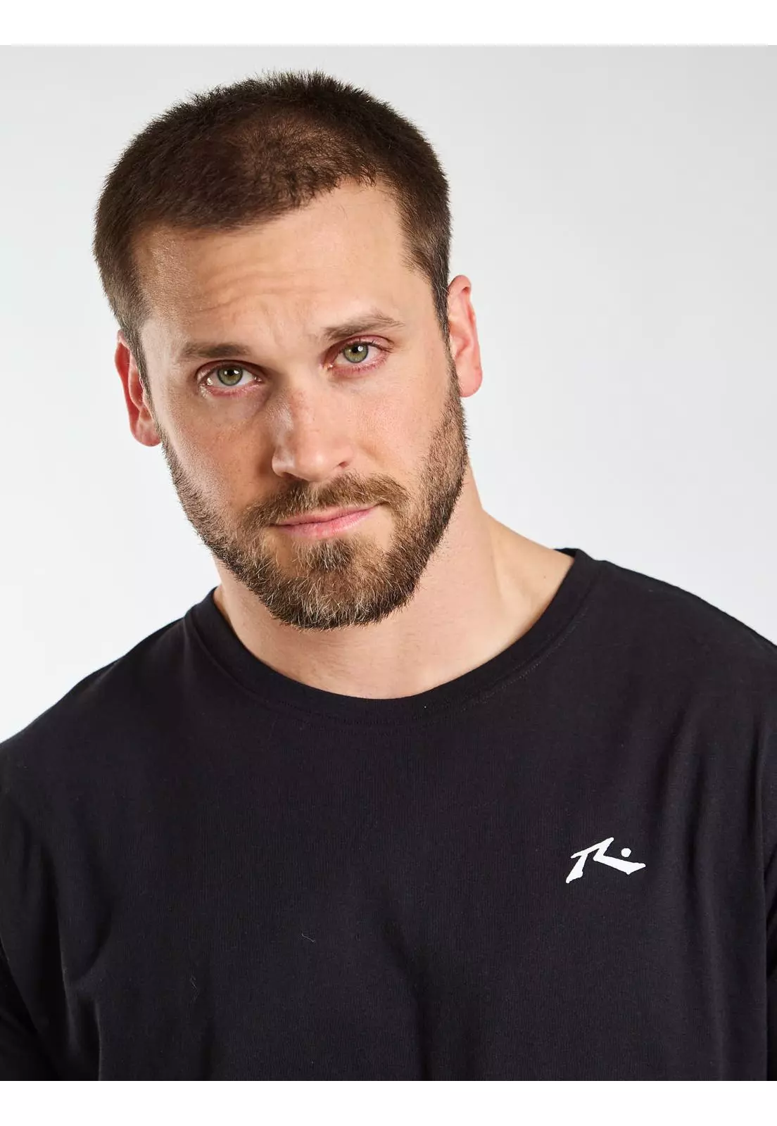 Polera MC Square R Sprayy Negro Hombre Rusty-3