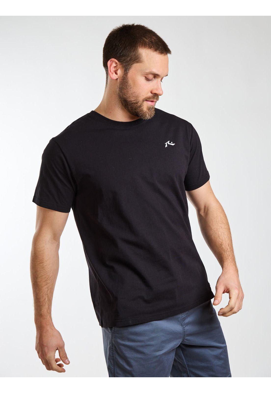 Polera MC Square R Sprayy Negro Hombre Rusty-5