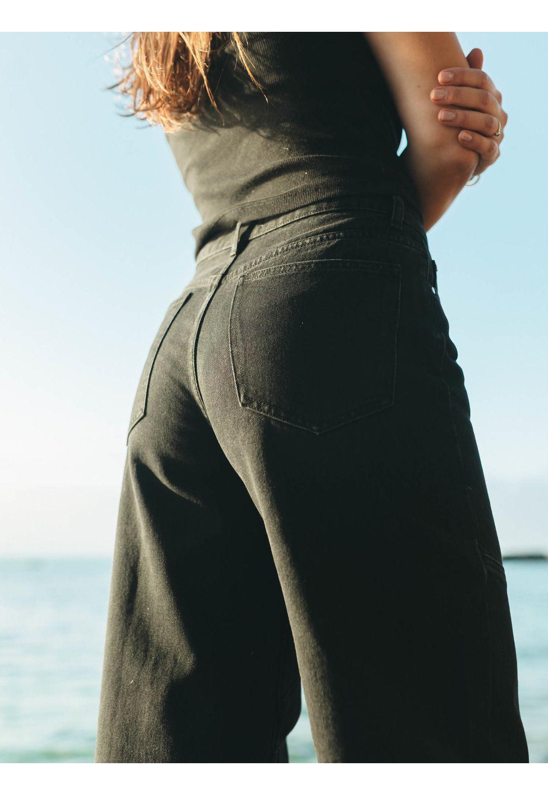 Pantalon Ocevi Negro Mujer Maui And Sons-2