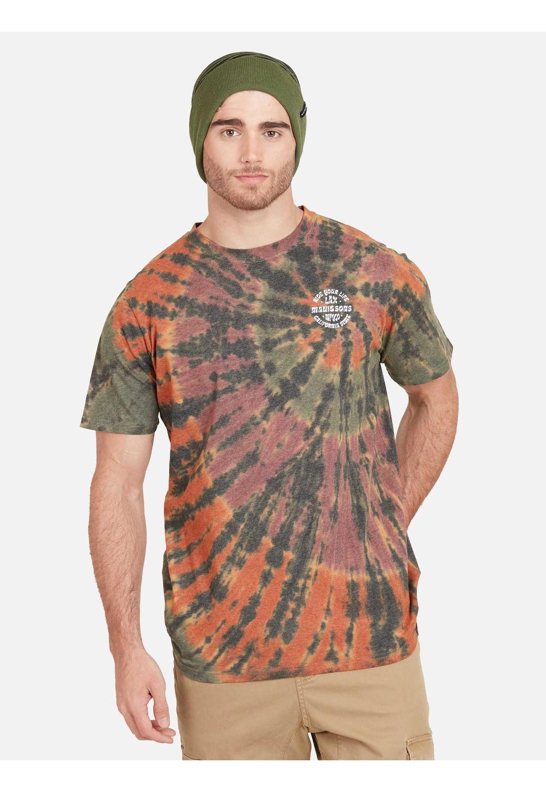 Polera LOGS FIRE Hombre Multicolor Maui & Sons-0
