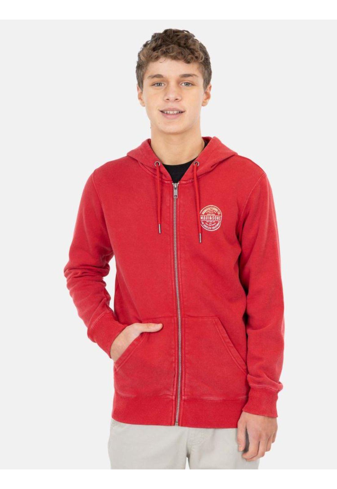 Poleron FZ Horizon Rojo Infantil Maui and Sons-0