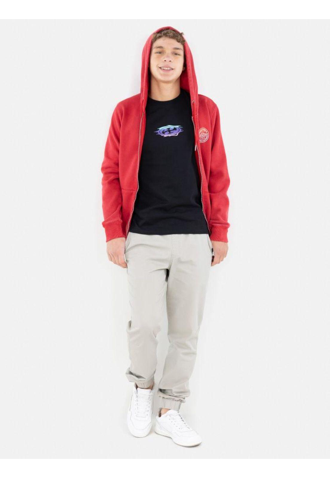 Poleron FZ Horizon Rojo Infantil Maui and Sons-3