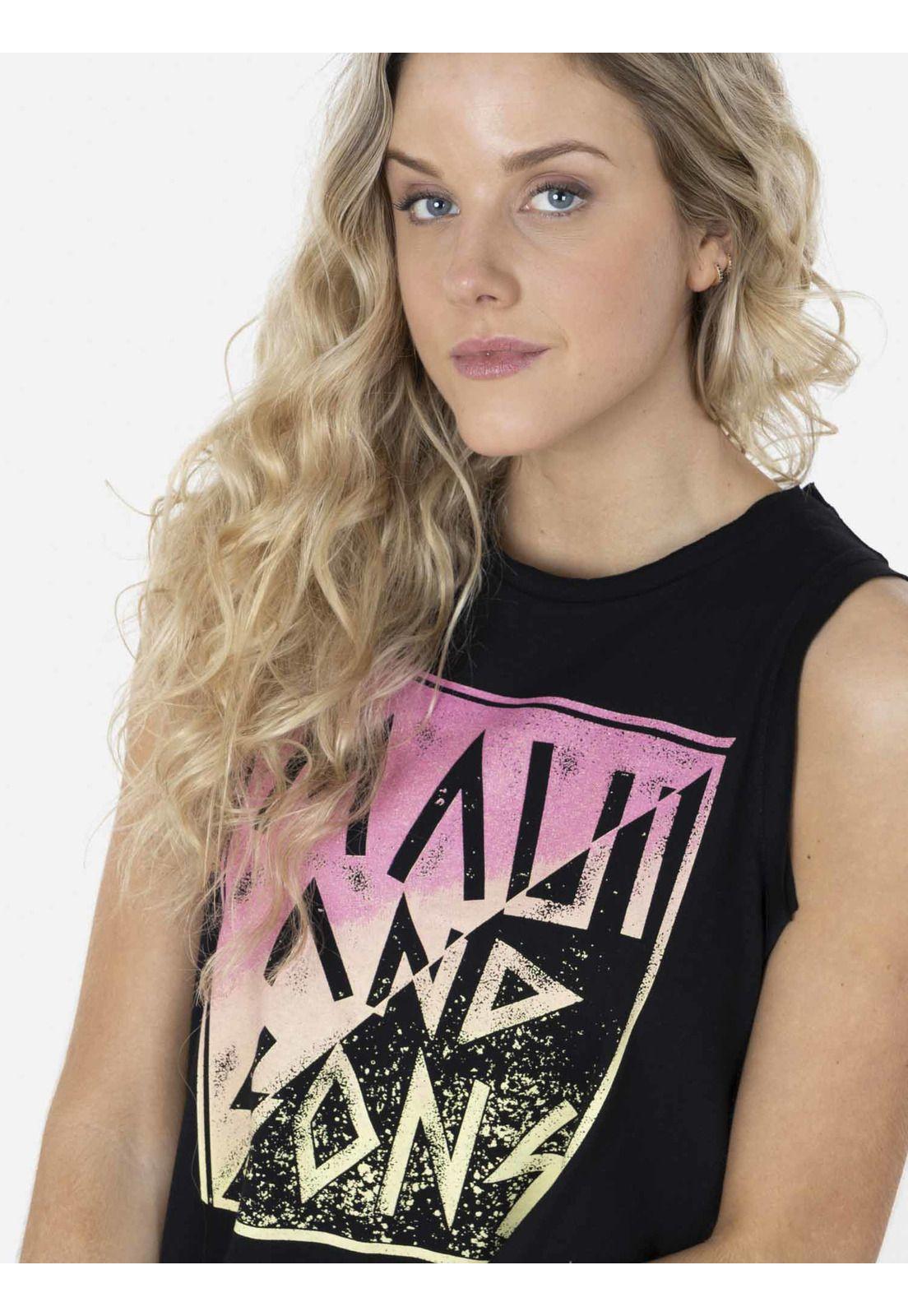 Polera MAUI ROCK Mujer Negro Maui and Sons-2