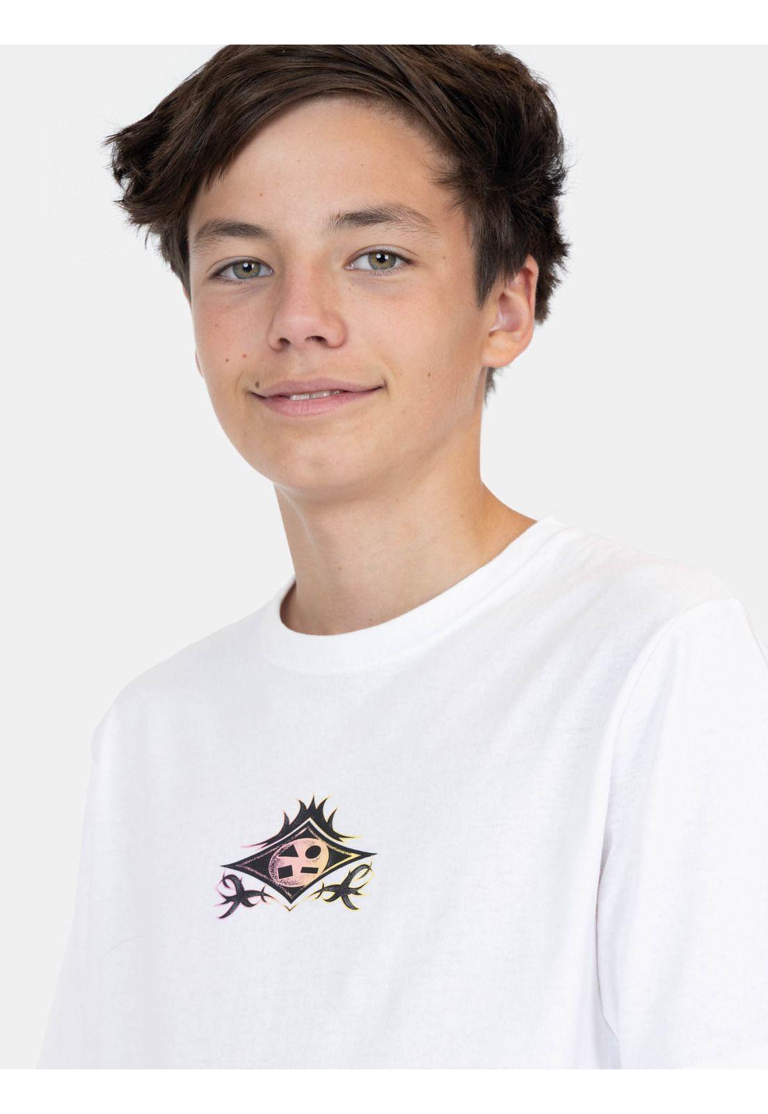 Polera MC Armor Blanco Infantil Maui And Sons-2