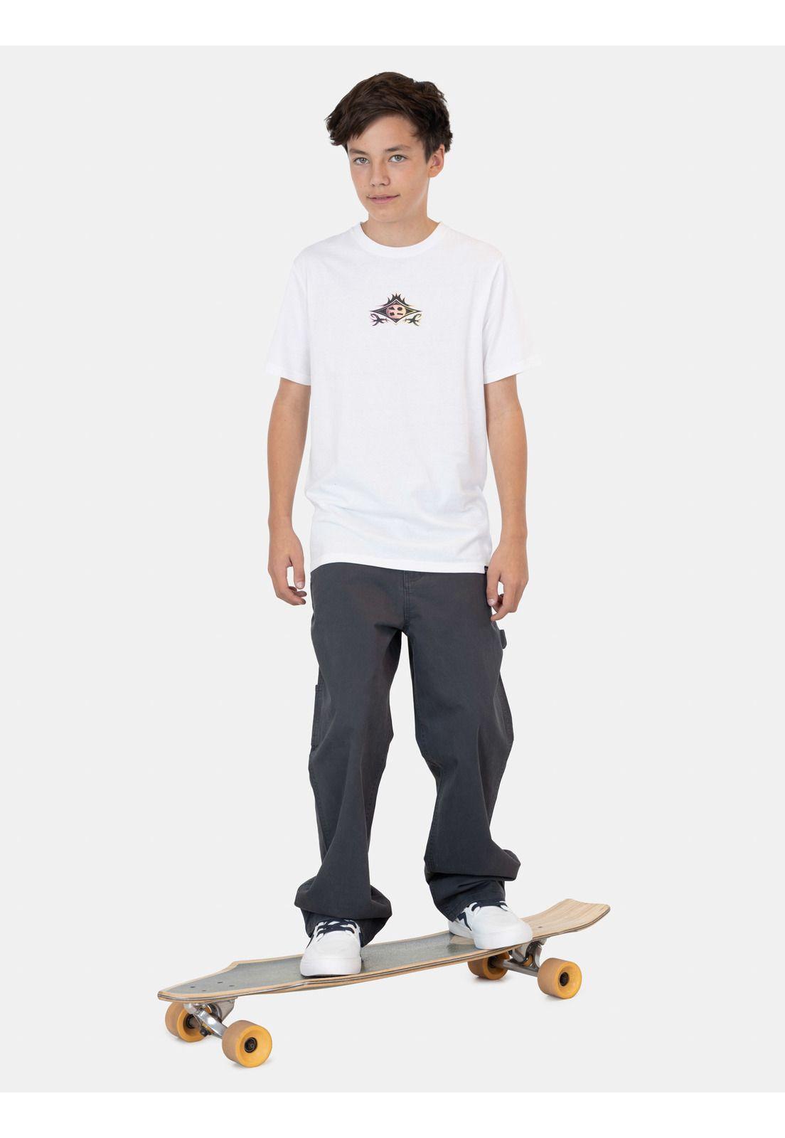 Polera MC Armor Blanco Infantil Maui And Sons-3