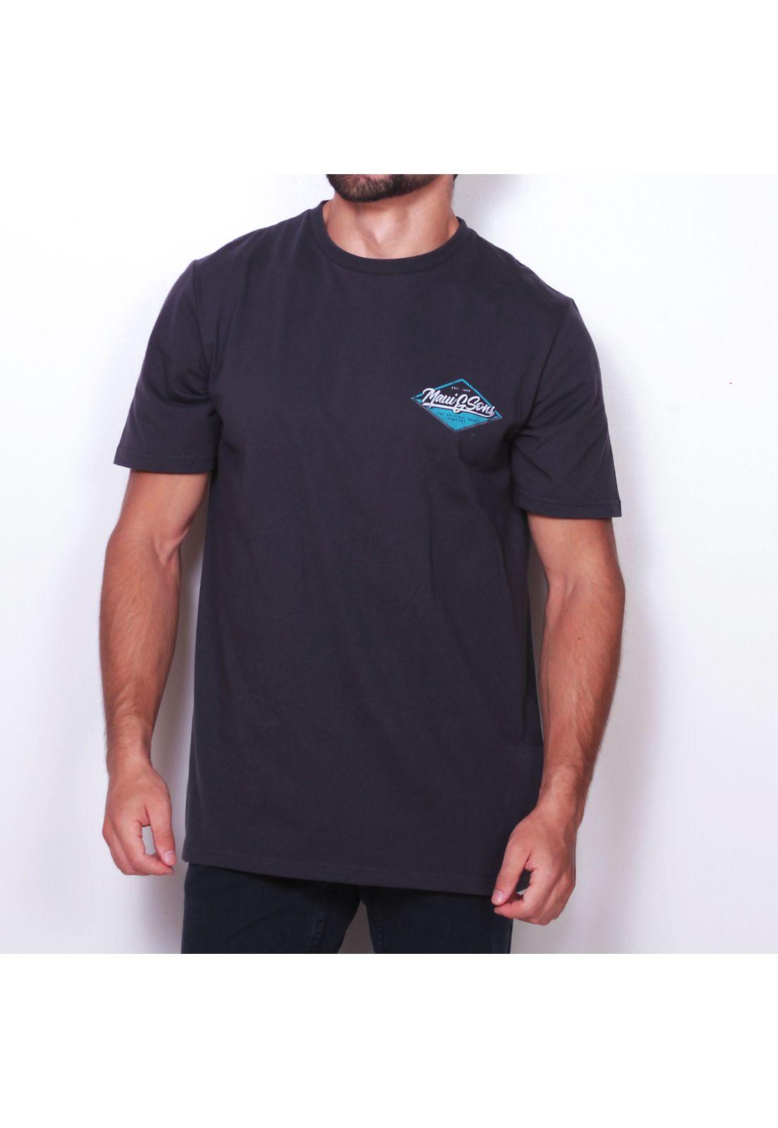 Polera M/C Hombre Gris Maui and Sons 5P120-MI19-0