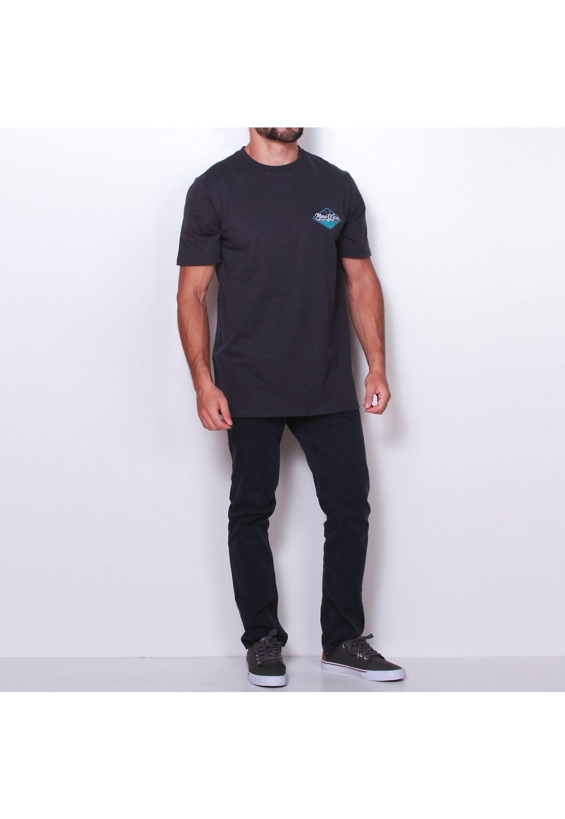 Polera M/C Hombre Gris Maui and Sons 5P120-MI19-3