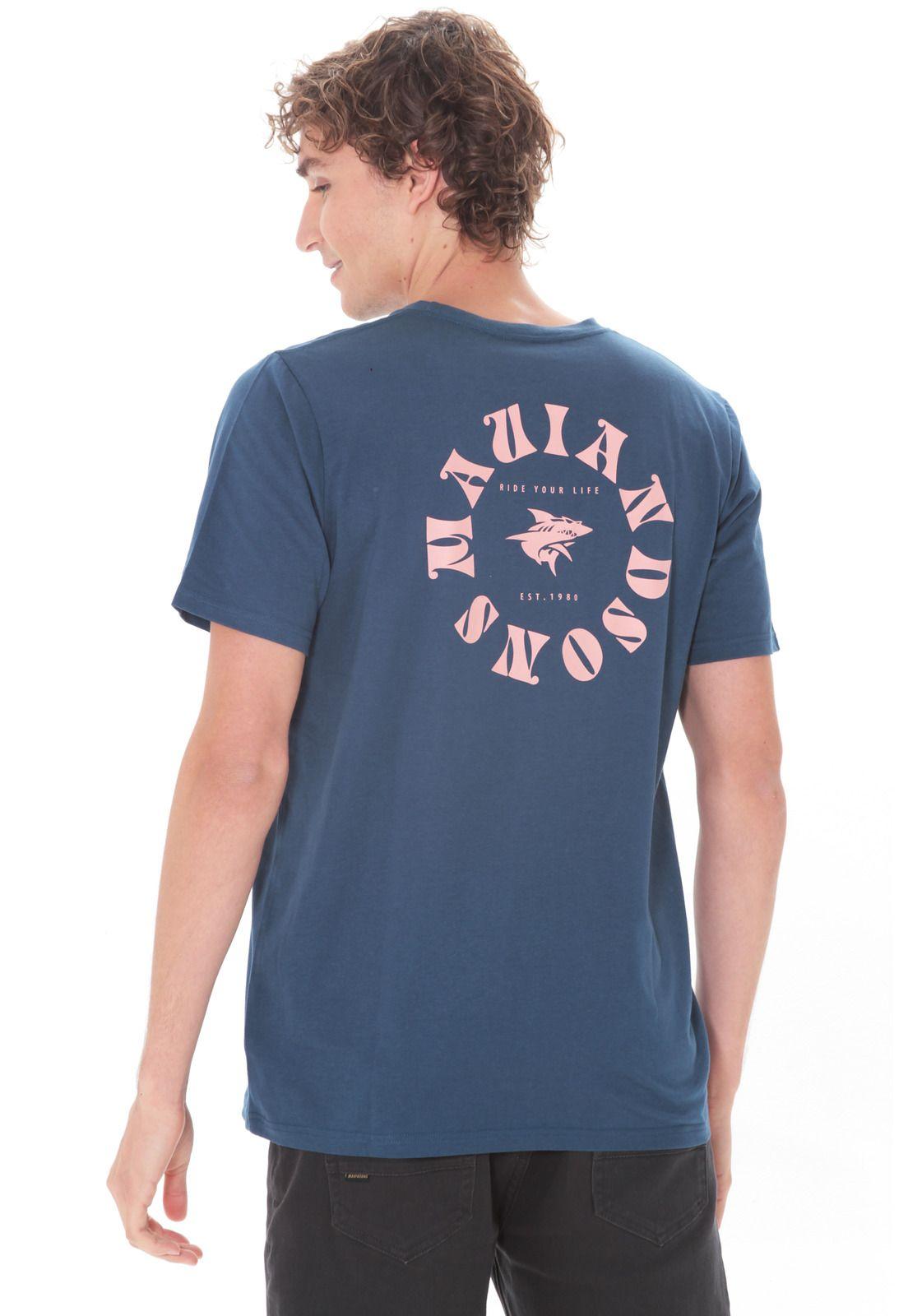 Polera Hombre Maui 5P444-MV21 Azul-1