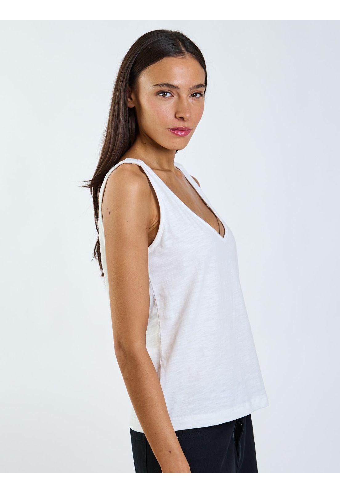 Polera SM Ocean Blanco Mujer Maui and Sons-2