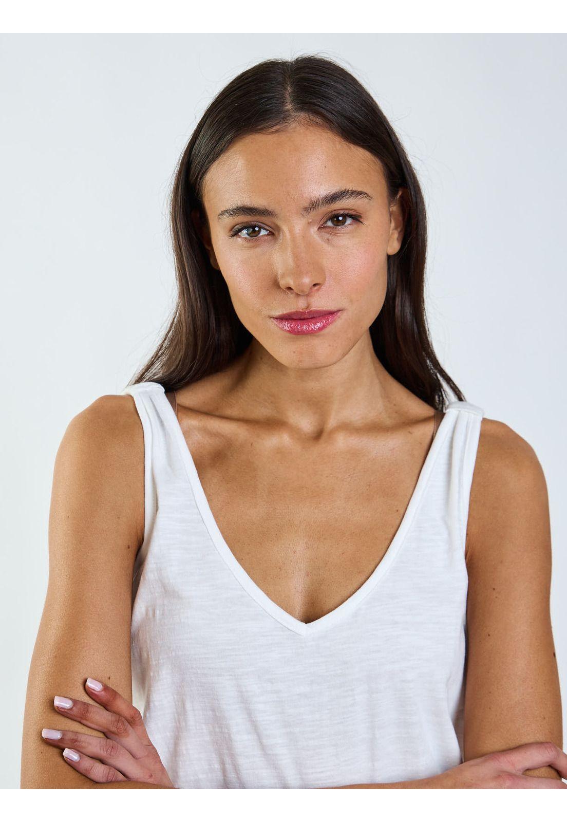 Polera SM Ocean Blanco Mujer Maui and Sons-4